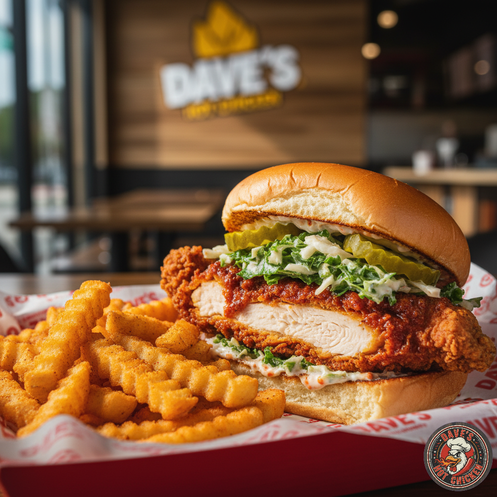 The Dave's Hot Chicken Menu in Rochester: Heat and Prices
