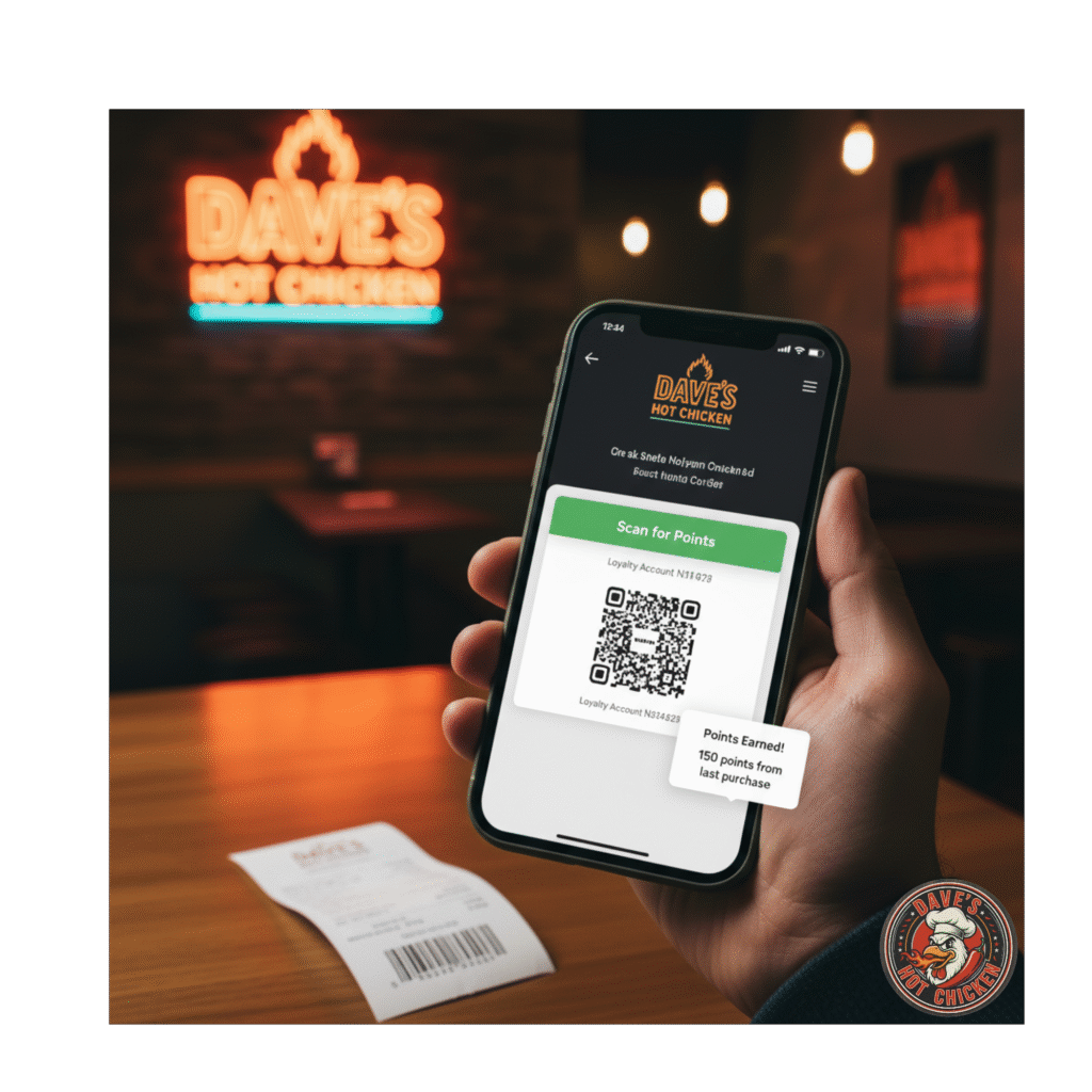 The Dave's Hot Chicken App and Frequent Fryer Rewards Program