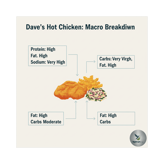 Dave's Hot Chicken Nutrition
